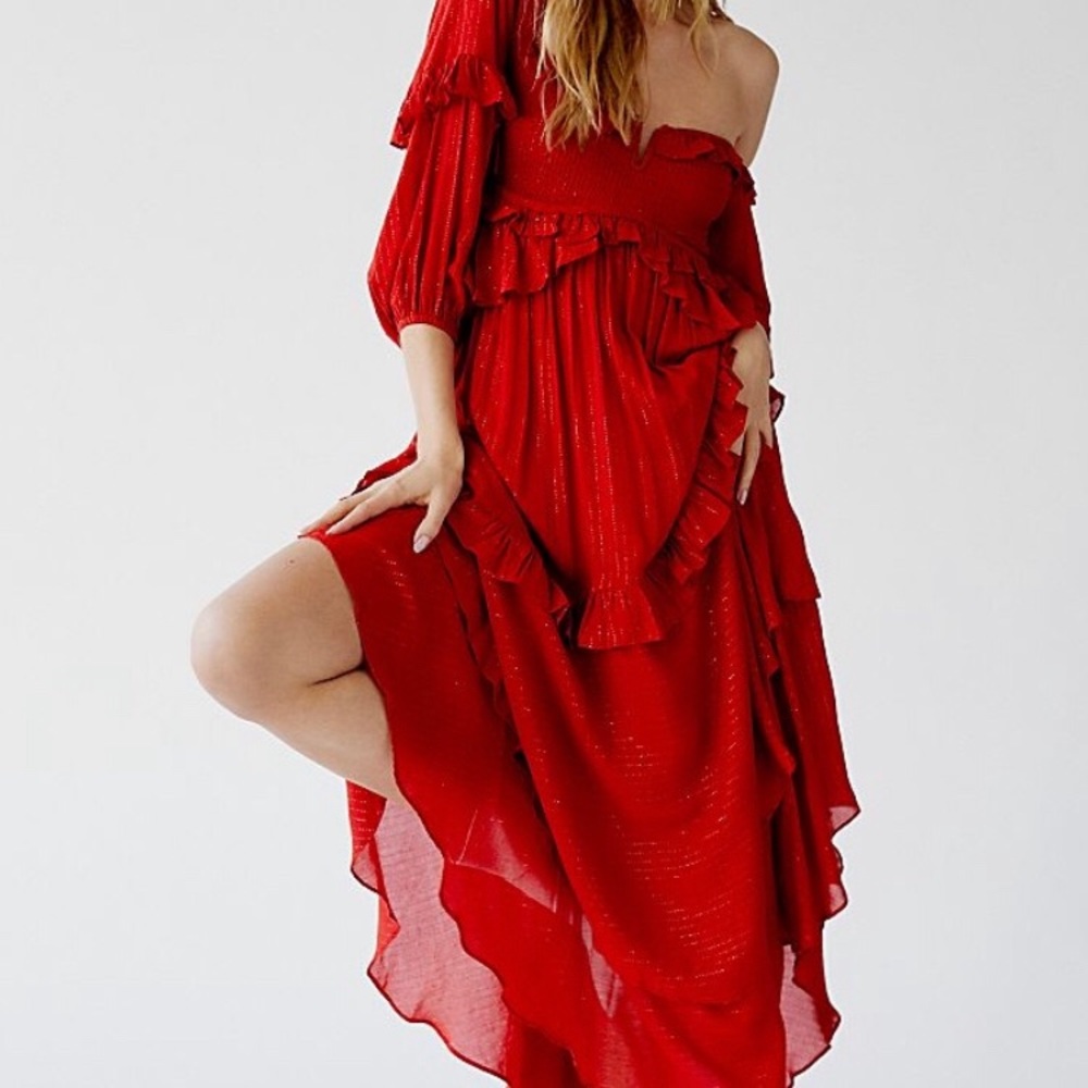 Spell x Free People Clementine Mermaid Dress S NWT